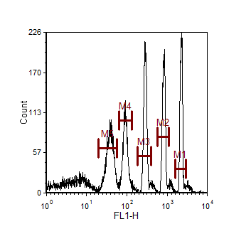 图 15.1  Setting Up Markers for Channel Calibration (为通道校正设立标识)